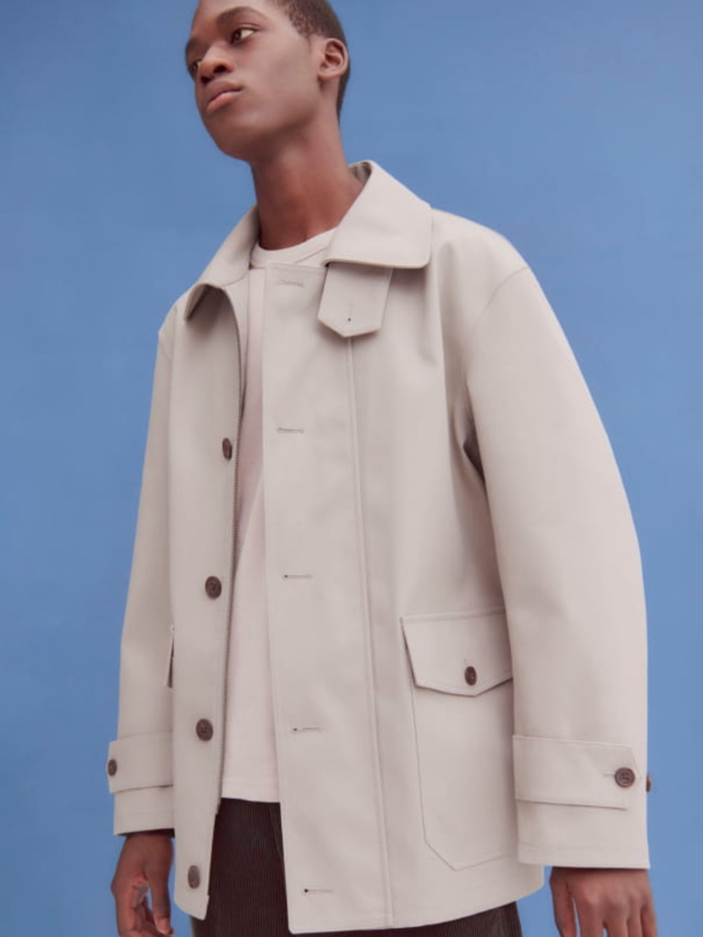 Uniqlo Men’s U-Half trench coat